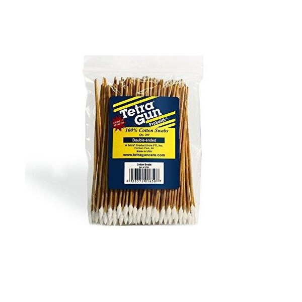 Tetra Tapared Tip Swabs, 200 Count, Pointed Swab At One End 1650I Zoro
